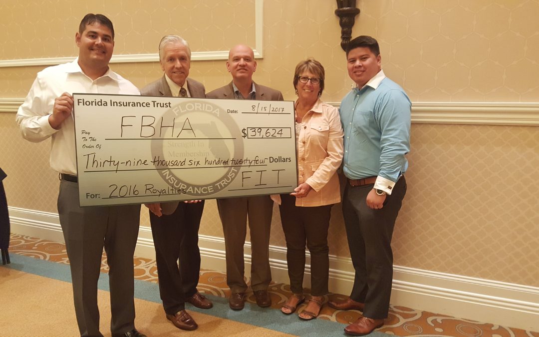 FIT exceeds expectations by donating over $39,000 to FBHA